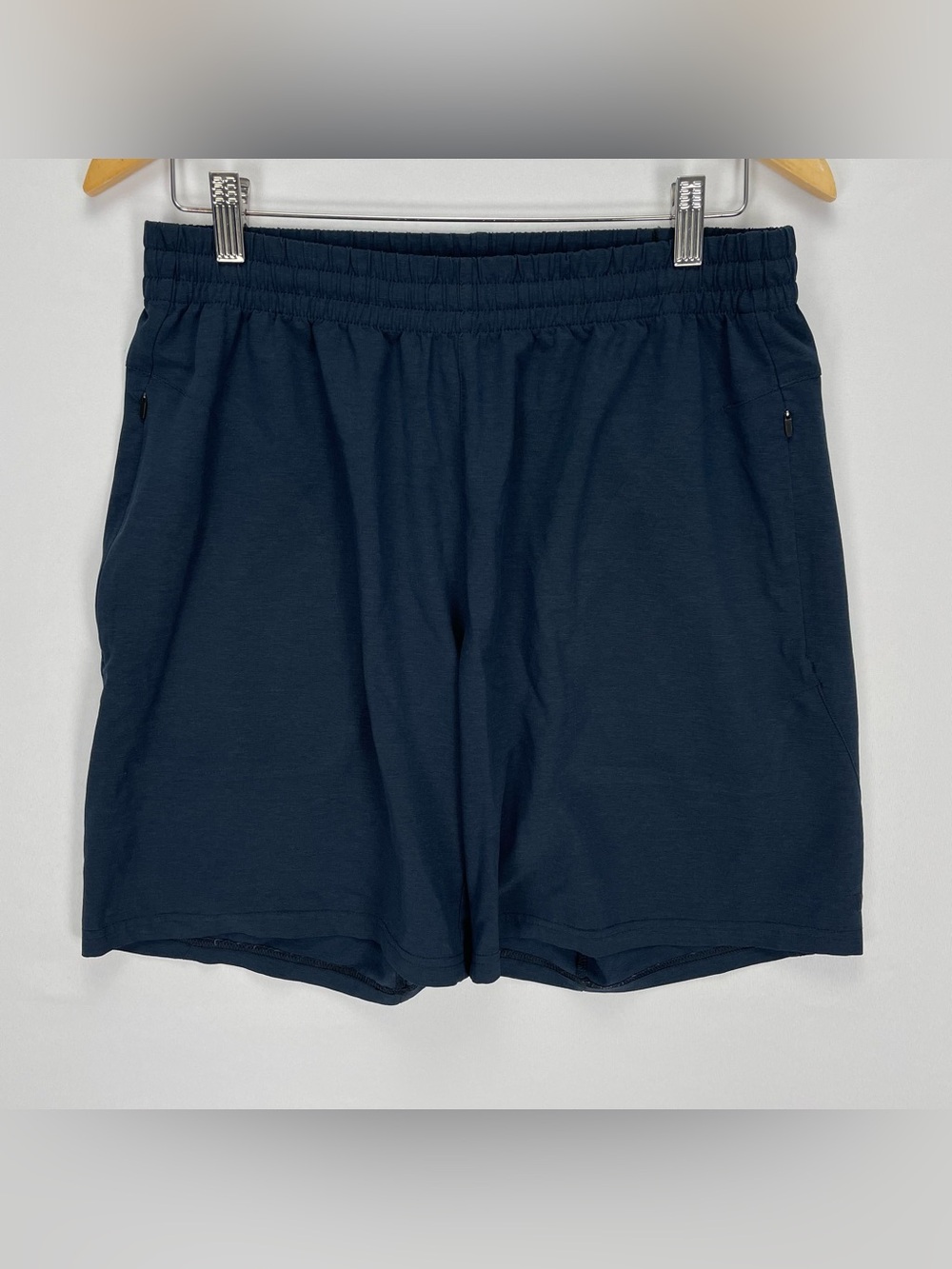 VRST Shorts Mens M Blue Athletic Drawstring Stretch 7” Running Unlined